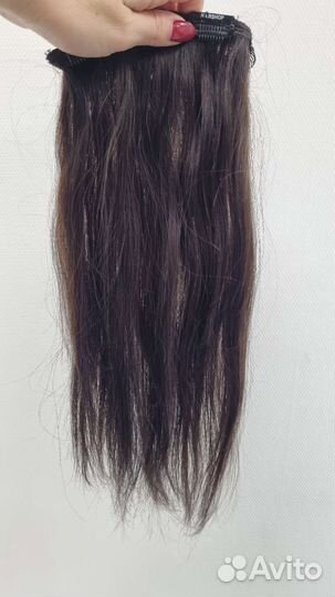 Волосы для наращивания на заколках