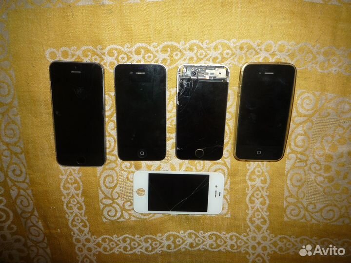 iPhone 4S 5S на запчасти 4 штуки одним лотом