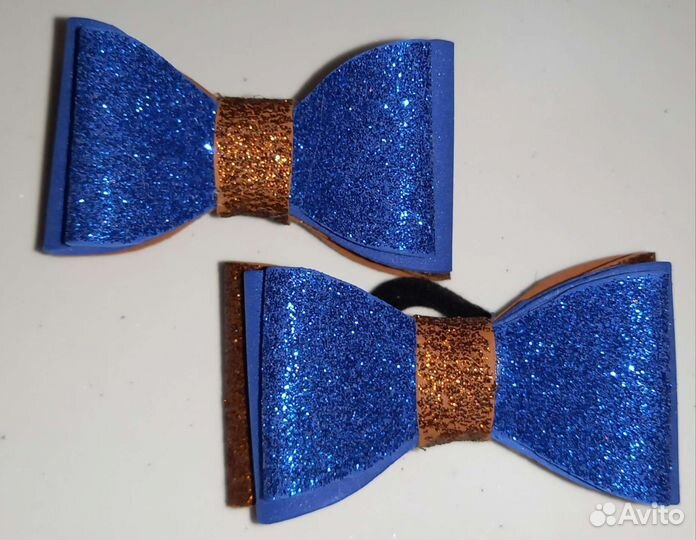 Бантики резиночки из фоамирана