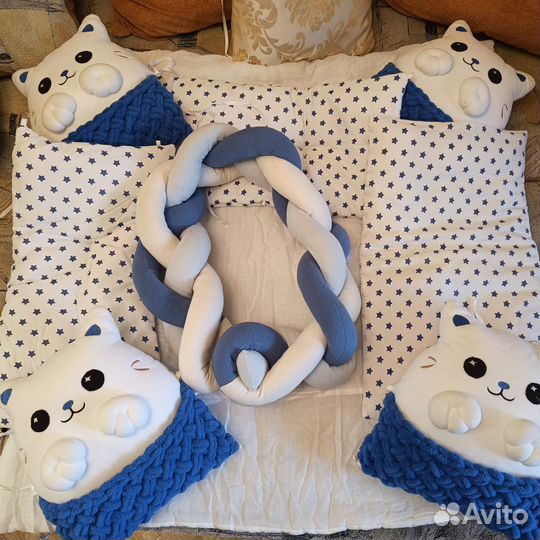 Бортики в детскую кроватку