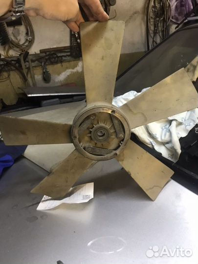 Вентилятор охлаждения w124