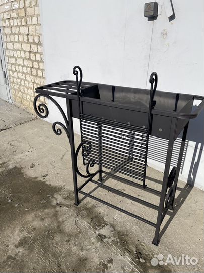 Кованая решетка гриль