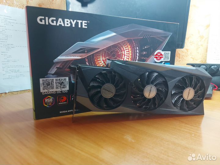 Видеокарта rtx 3080