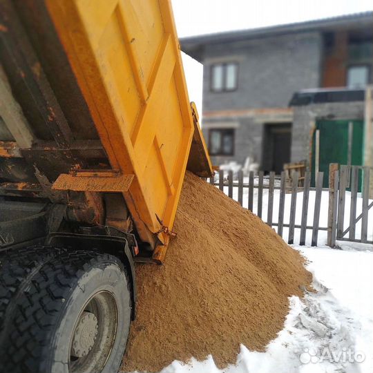 Песок карьерный/мытый