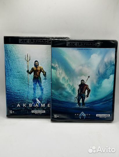 4K UHD Blu-ray. Аквамен+Аквамен 2