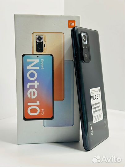 Xiaomi Redmi Note 10 Pro, 8/128 ГБ