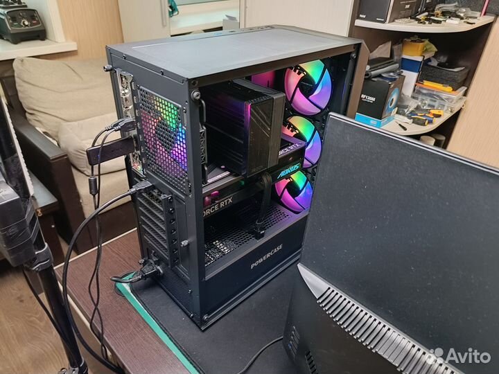 Игровой комп Ryzen5 7500F+ RTX4060+ 32Gb DDR5