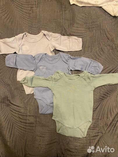 Вещи пакетом для новорожденного 56-62