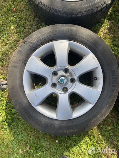 Диски skoda octavia a5 r16