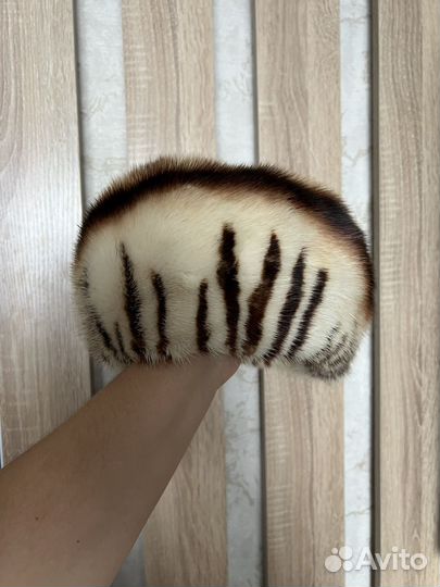 Шапка норковая женская