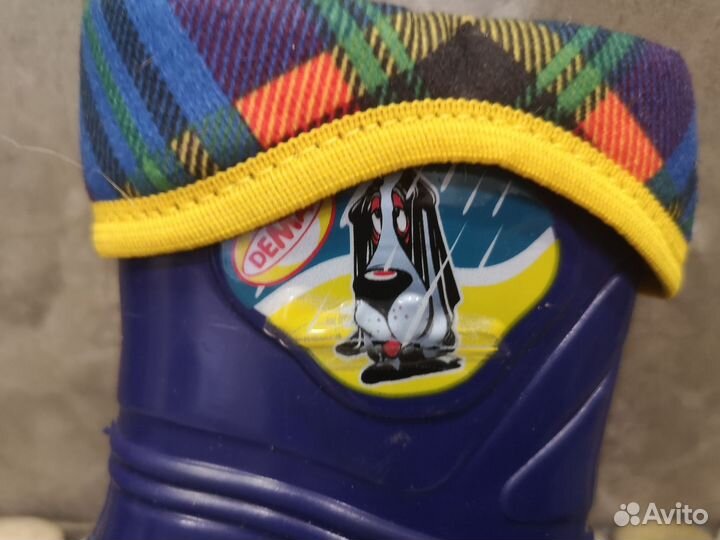 Детские резиновые сапоги