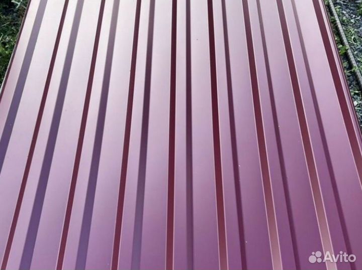 Профнастил вишня