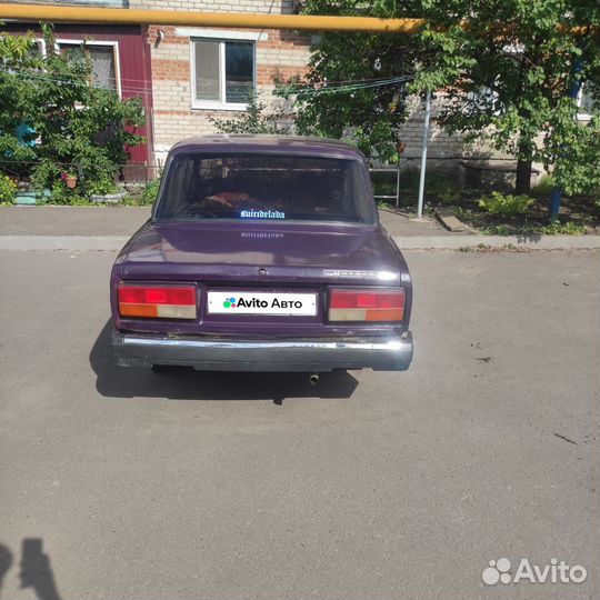 ВАЗ 2107 1.5 МТ, 2000, 275 000 км