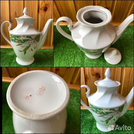 Фарфор СССР чайник заварник