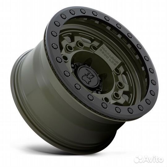 Диски c Бедлоком Black Rhino R17 6x139,7 LC Prado