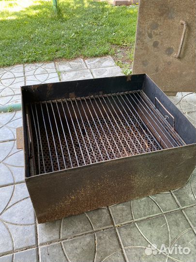 Коптильня из металла