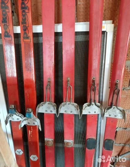 Лыжи деревянные СССР