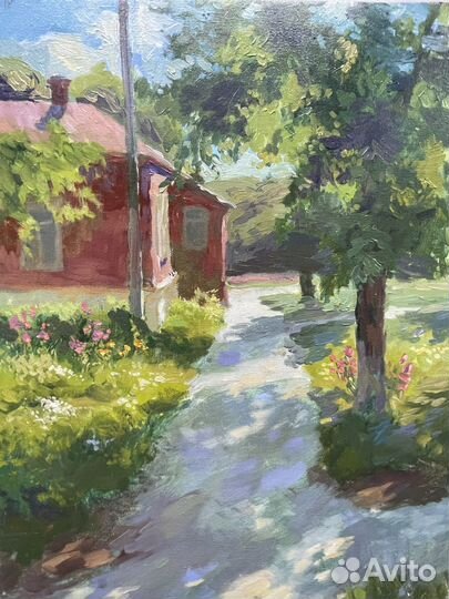 Картина маслом пейзаж