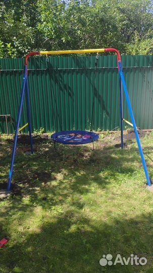 Уличные качели гнездо (детские)