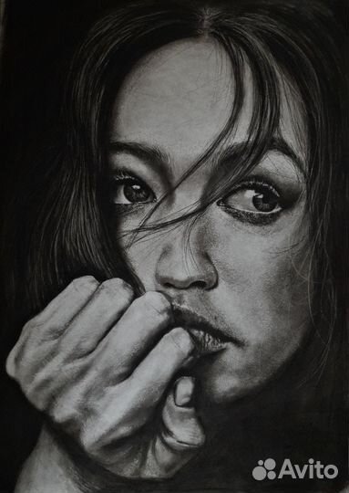 Портрет по фото, картина на заказ