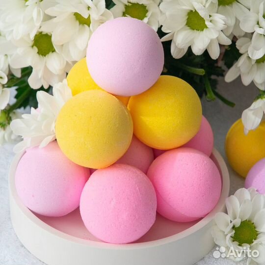Бомбочки для ванны на любой вкус. Набор 12 шаров
