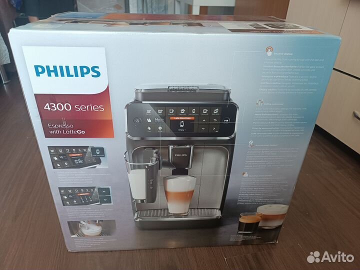 Кофемашина philips lattego 4300
