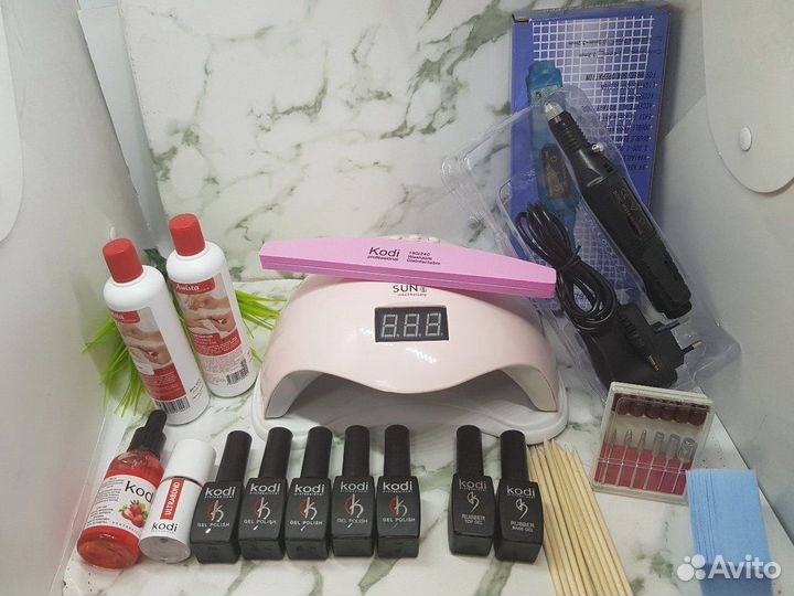 Набор для маникюра для гель-лака, коррекции,снятия