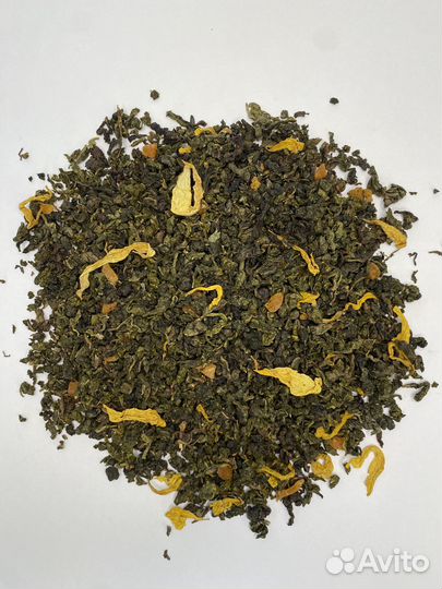 Зеленый чай Те Гуаньинь со вкусом Персика