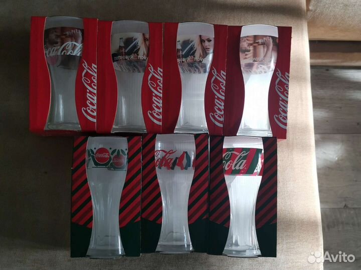 Стаканы кока кола коллекционные