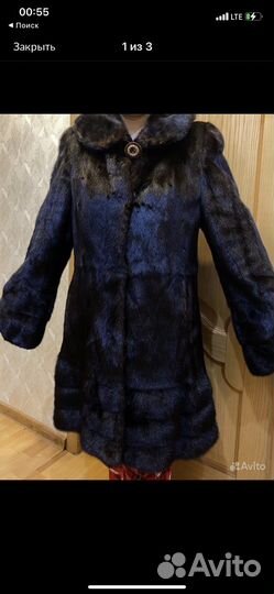 Шуба норковая