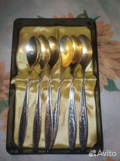 Чайные ложки из мельхиора СССР