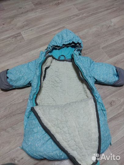 Детский комбинезон-трансформер демисезон/зима