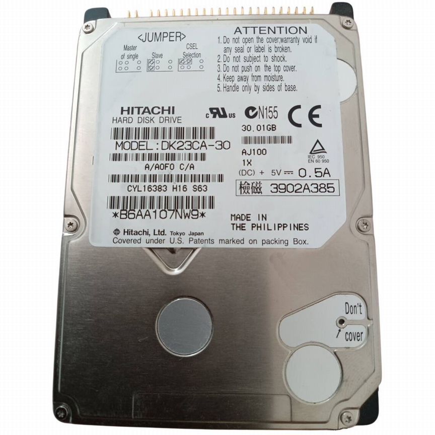 [DK23CA-30] Жесткий Диск Hitachi 30gb Ide 2,5" Hdd Dk23ca-30