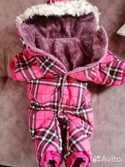 Зимний комбинезон для маленькой собачки