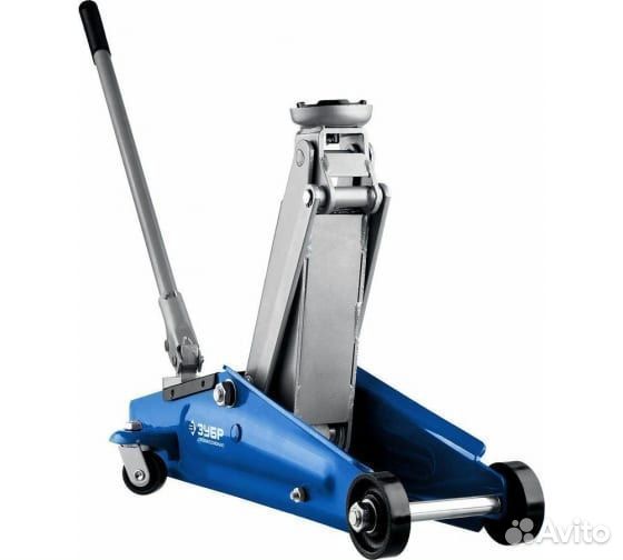 Подкатной домкрат Зубр Т-70 3т 130-410мм