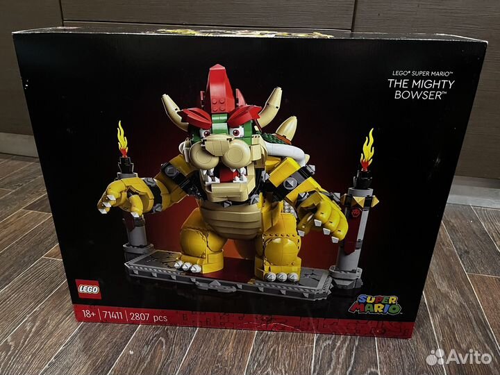 Lego 71411 super mario Могучий Боузер