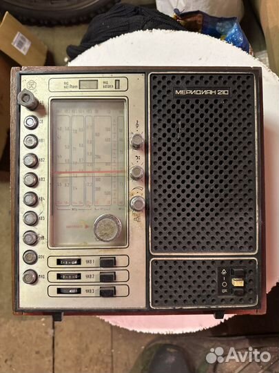 Радиоприемник меридиан 210