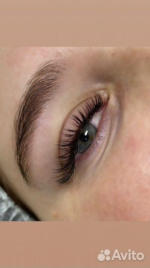 Наращивание,вельвет,лами,оформление ресниц,бровей