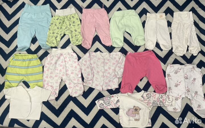 Вещи пакетом на девочку от 56