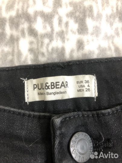 Джинсы скини Pull&Bear