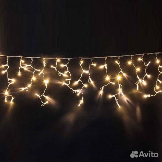 Светодиодная гирлянда бахрома Beautyled Pil200Cap-10-2Ww