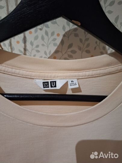 Футболка Uniqlo XL плотный хлопок бу