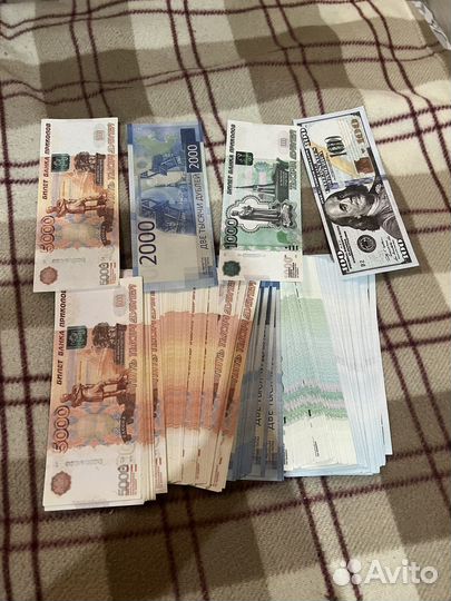 Дубли. 5000,2000,1000-Рублей,100-доллоров