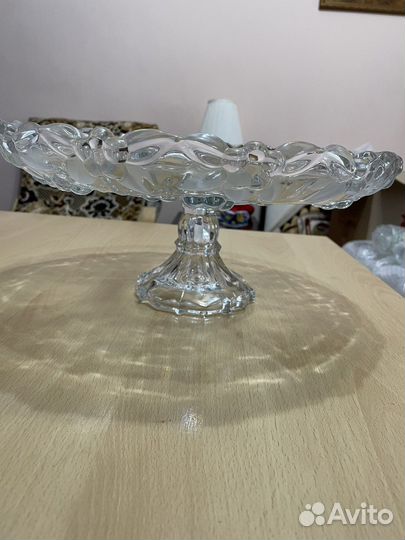 Хрустальная менажница