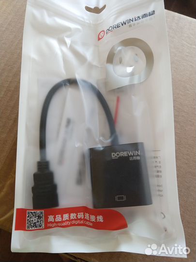 Адаптер hdmi vga