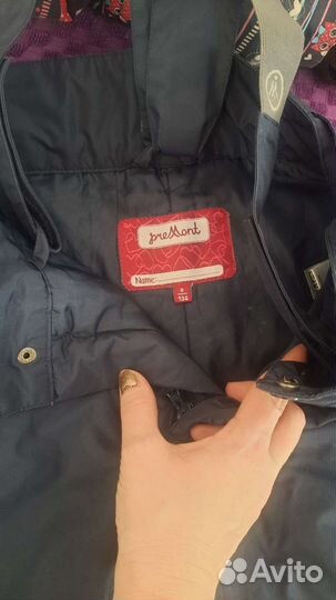 Зимний костюм для девочки 128 134