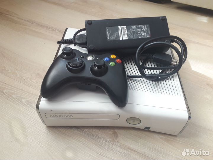 Xbox 360, 500gb +77игр прошит