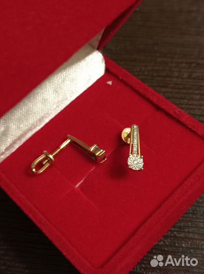 Серьги с бриллиантами