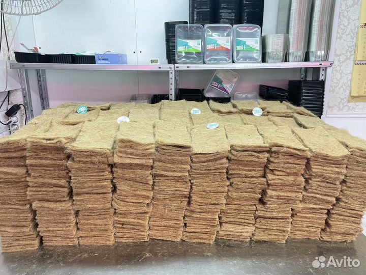 Джутовый коврик для выращивания микрозелени