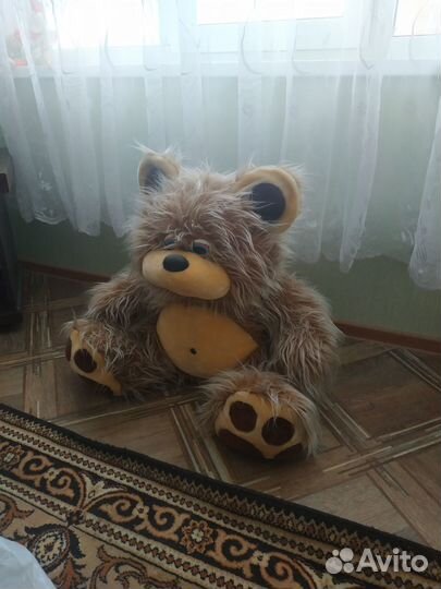 Большая мягкая игрушка медведь